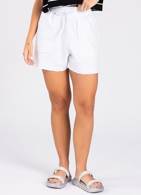 Imagem principal Short Moletinho Nick Branco Meu Jeans Meu Jeans