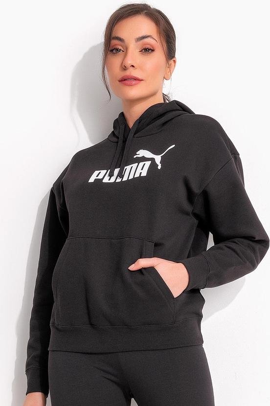 Imagem principal Blusão Ess Logo Crew Preto Puma Puma