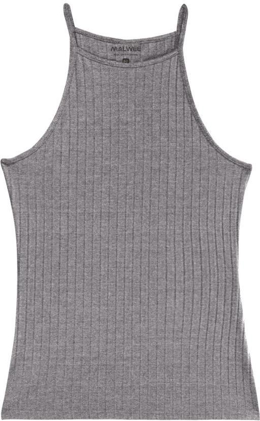 Imagem principal Blusa Cinza Escuro Cavada Canelada Malwee Malwee