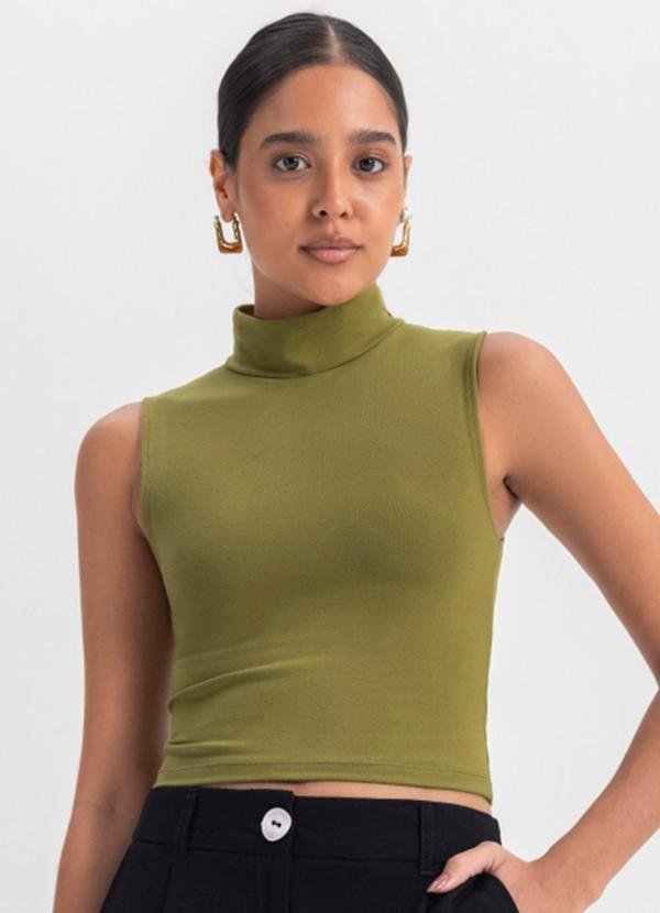 Imagem principal Blusa Feminina em Cotton Verde Essendi Essendi