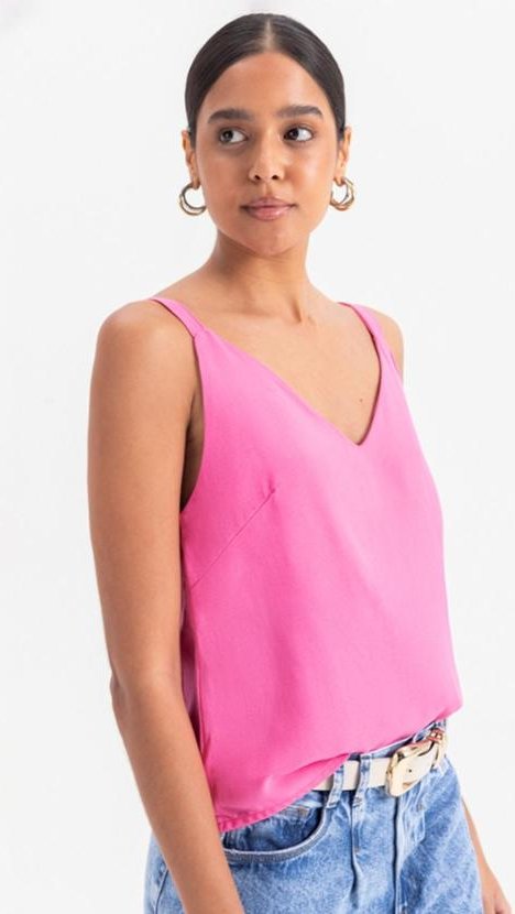 Imagem principal Blusa Feminina em Tecido Rosa Essendi Essendi