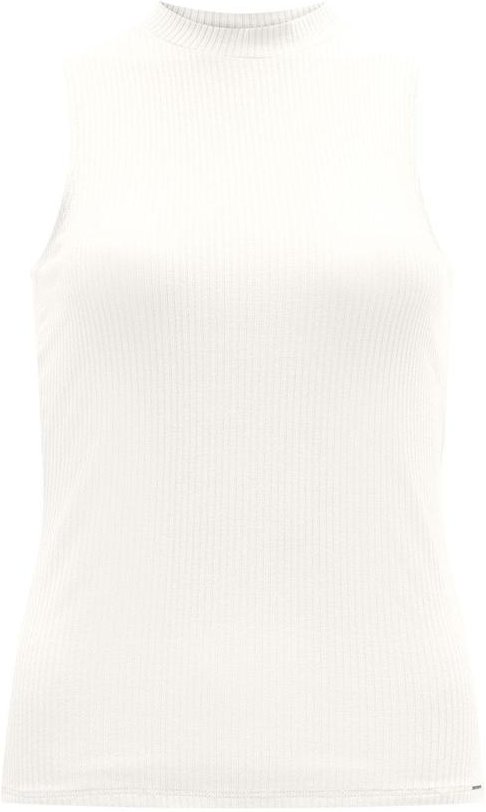 Imagem principal Blusa Regata Básica em Malha Canelada Off White Lunender Lunender