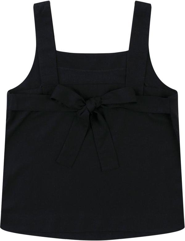 Imagem principal Blusa Reta com Amarração Preto Malwee Malwee