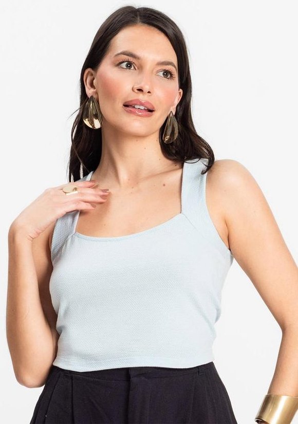 Imagem principal Cropped Feminino Azul Select Select