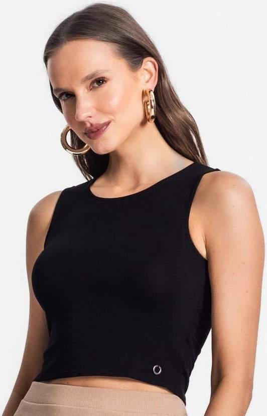 Regata de Viscotorcion Feminina Preto