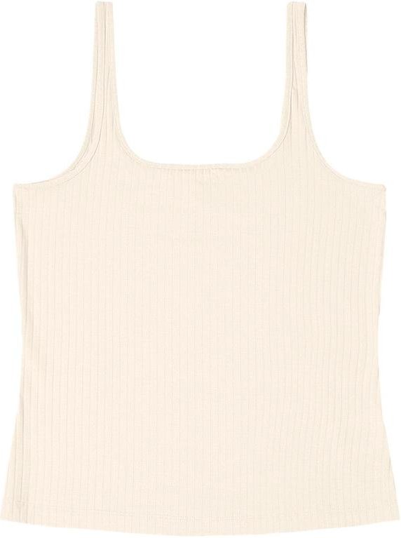 Imagem principal Regata em Ribana Canelada Bege Rovitex Rovitex