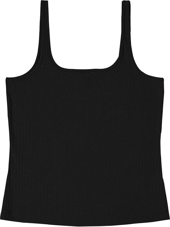 Imagem principal Regata em Ribana Canelada Preto Rovitex Rovitex