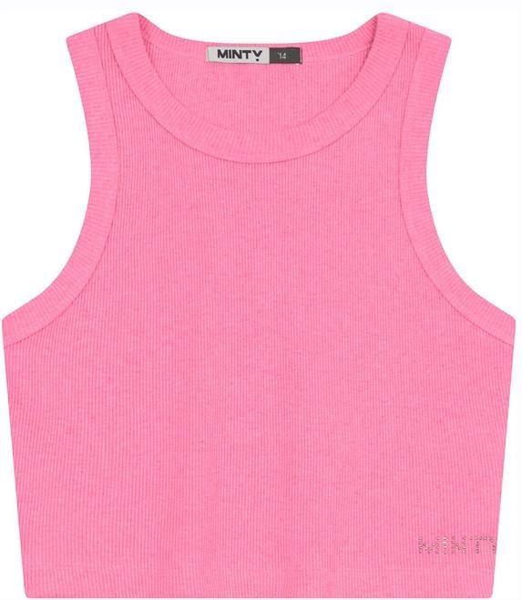 Regata em Ribana de Melange Rosa