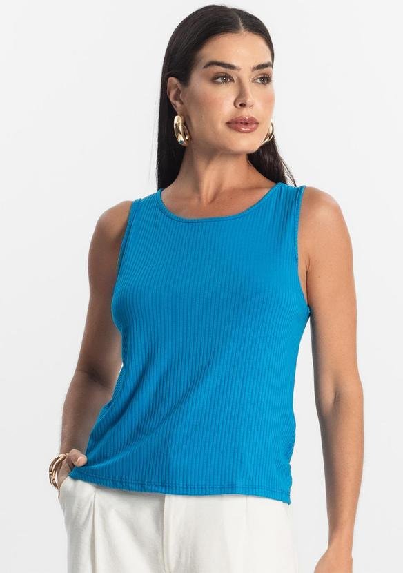 Regata Feminina Azul