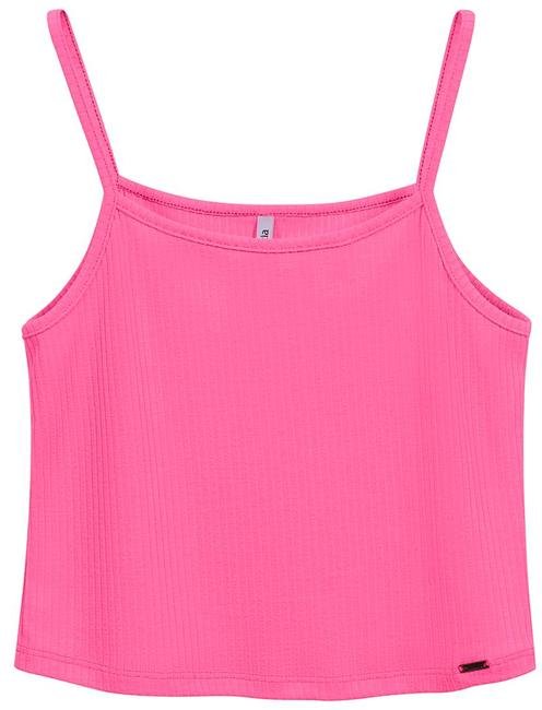 Regata Feminina Básica com Alças Rosa