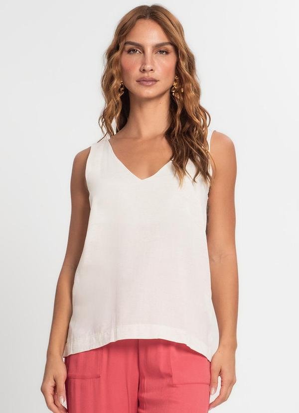 Imagem principal Regata Feminina com Decote V Bege Endless Endless