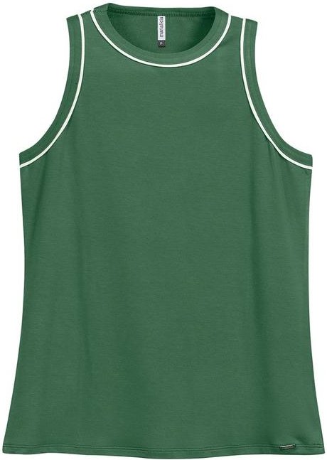 Imagem principal Regata Feminina Moletinho Verde Marialícia Marialícia