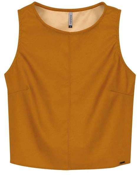 Imagem principal Regata Feminina Resinada Marrom Marialícia Marialícia