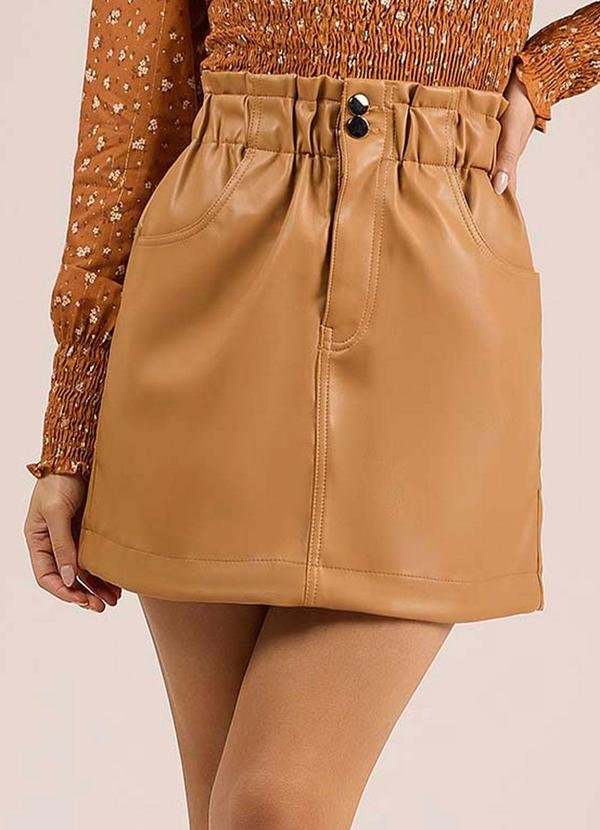 Saia Mini Marrom