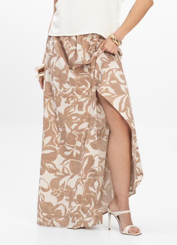 Imagem principal Saia Longa Feminina Marrom Endless Endless