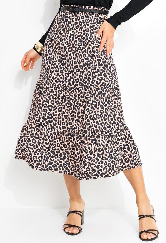 Saia em Camadas Onça Preta