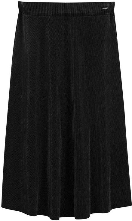 Imagem principal Saia Feminina Midi Plissada Preto Marialícia Marialícia