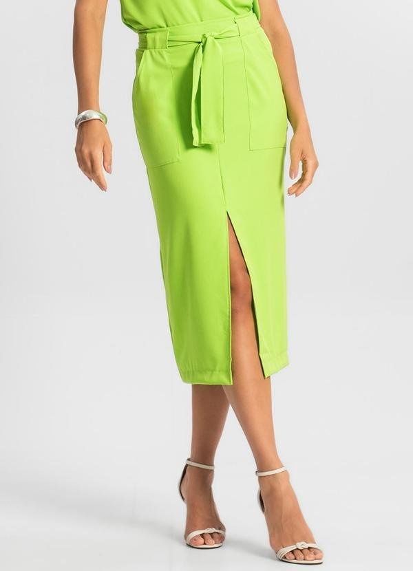 Imagem principal Saia Feminina Midi Verde Endless Endless
