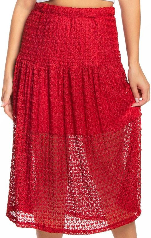 Imagem principal Saia Feminina Vermelho Endless Endless