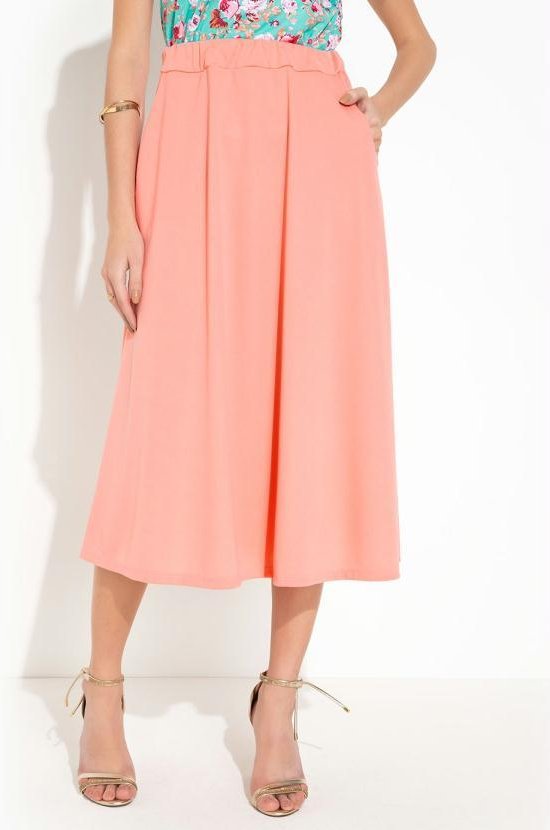 Saia Íris com Bolsos