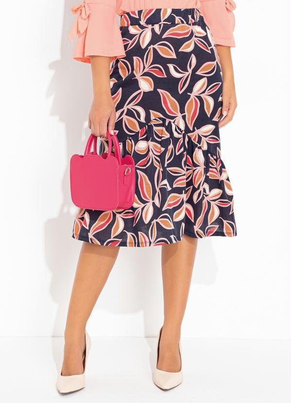 Saia Marinho com Franzido