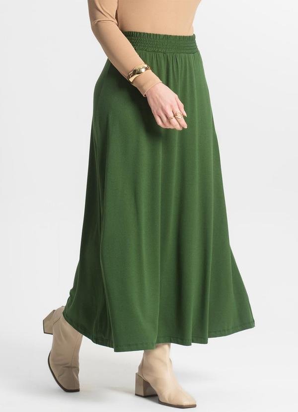 Imagem principal Saia Midi Feminina Verde Select Select