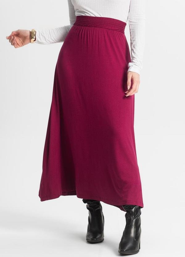 Imagem principal Saia Midi Feminina Vermelho Select Select