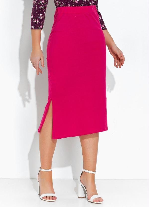 Imagem principal Saia Pink com Fenda Rosalie Rosalie