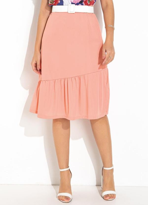 Saia Salmão em Malha