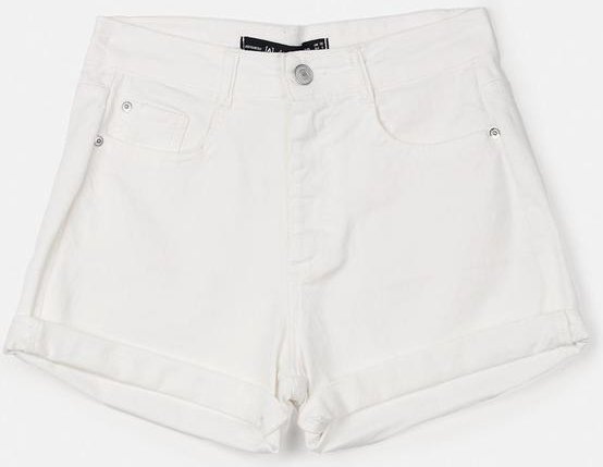 Imagem principal Short de Sarja com Barra Dobrada Branco Authoria Authoria