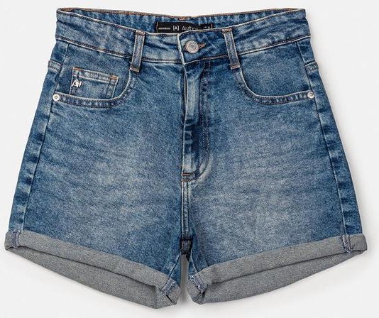 Imagem principal Short Jeans Azul com Barra Dobrada Azul Authoria Authoria
