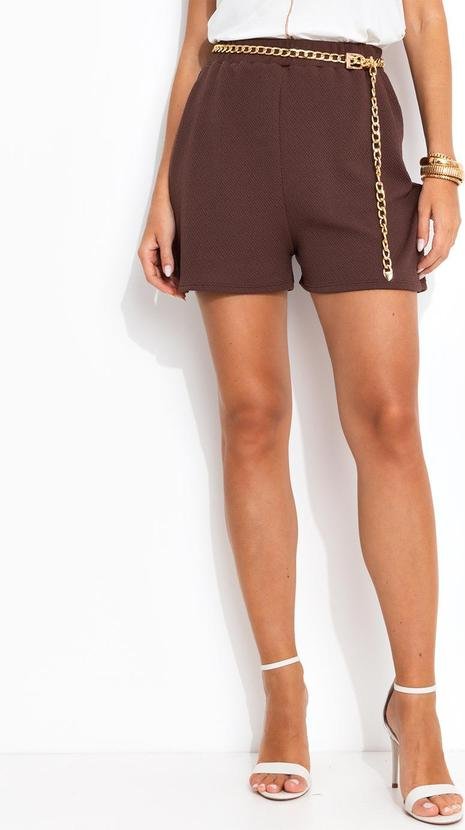 Imagem principal Short Marrom em Malha Anarruga Bimini Bimini