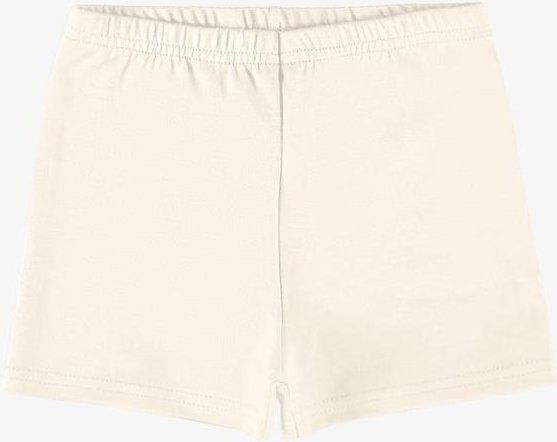 Shorts em Cotton Leve Bege