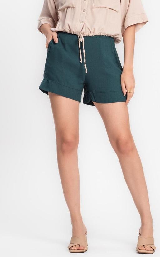 Imagem principal Shorts Feminino em Viscose Creponada Verde Endless Endless