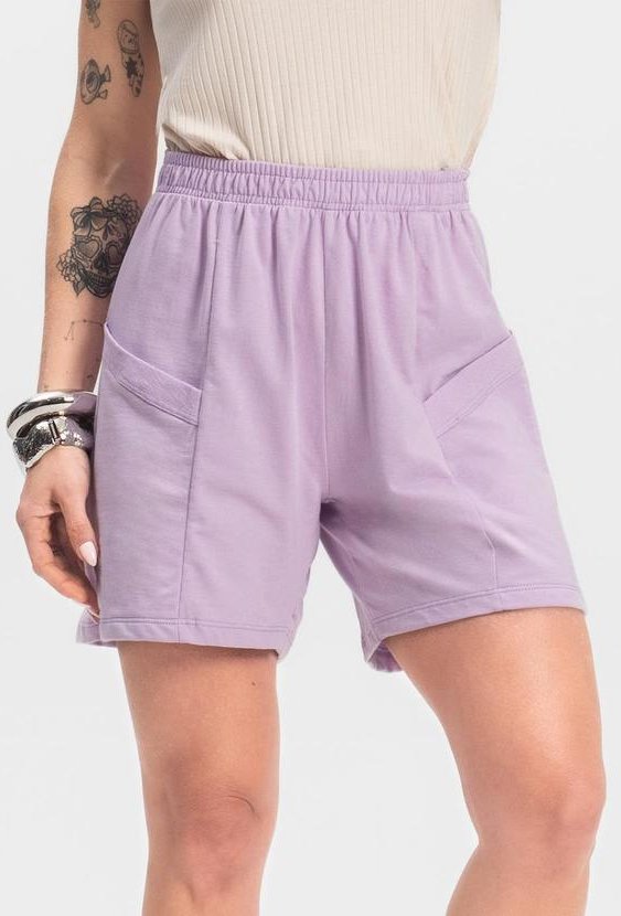 Imagem principal Shorts Feminino Moletinho Infinita Cor Roxo INFINITA COR