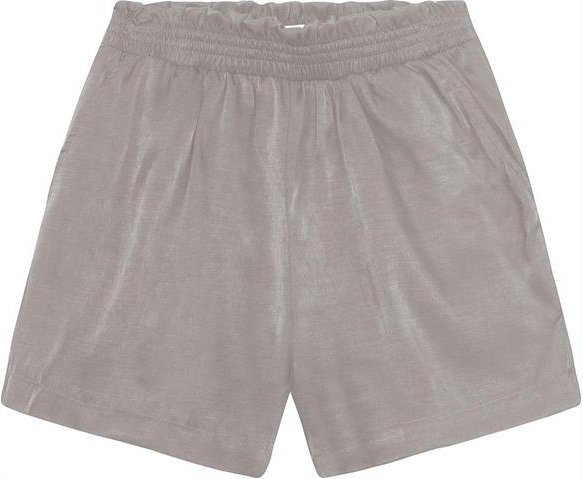 Imagem principal Shorts Juvenil Feminino em Slub Acetinado Cinza MINTY MINTY