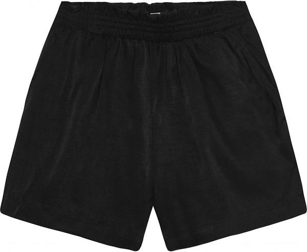 Imagem principal Shorts Juvenil Feminino em Slub Acetinado Preto MINTY MINTY