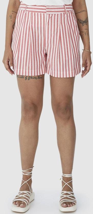 Imagem principal Shorts Rosa Feminino Básico Listrado Malwee Malwee