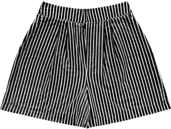 Imagem principal Shorts Tricoline Listrado Preto Angel Angel