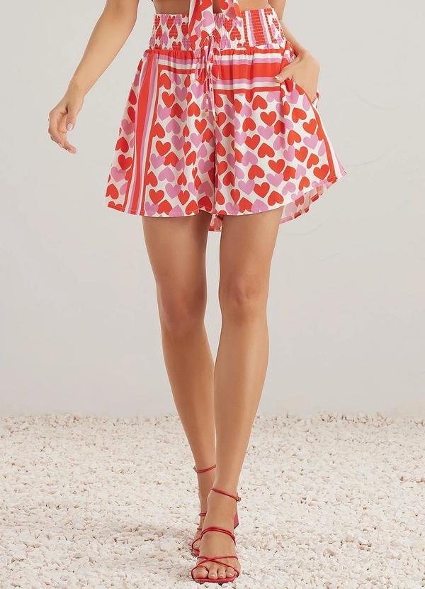 Imagem principal Shorts Viscose Vermelho Angel Angel