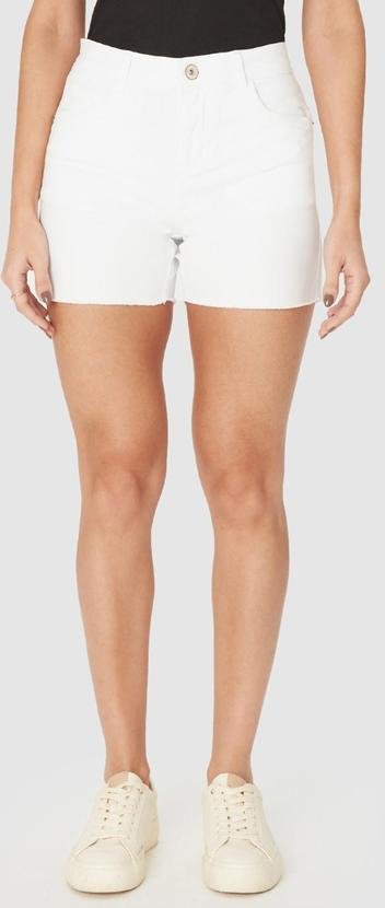 Imagem principal Shorts Cintura Alta em Sarja Branco Malwee Malwee