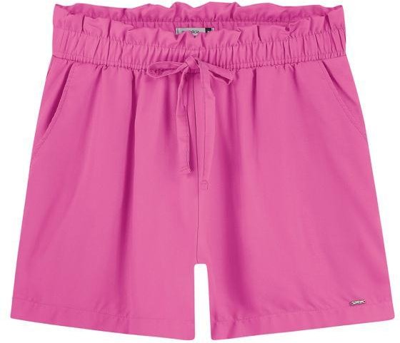 Imagem principal Shorts Curto com Cordão Decorativo Rosa Marialícia Marialícia