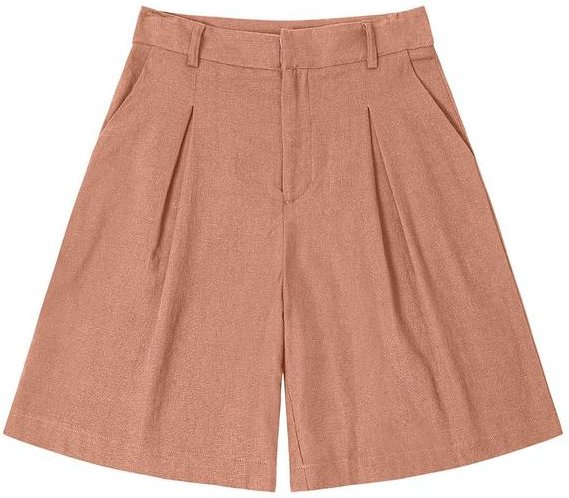 Imagem principal Bermuda Feminina em Linho com Bolsos Marrom Endless Endless