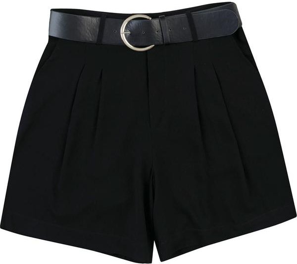 Imagem principal Shorts Alfaiaria Viscose Sarjada Preto Malwee Malwee