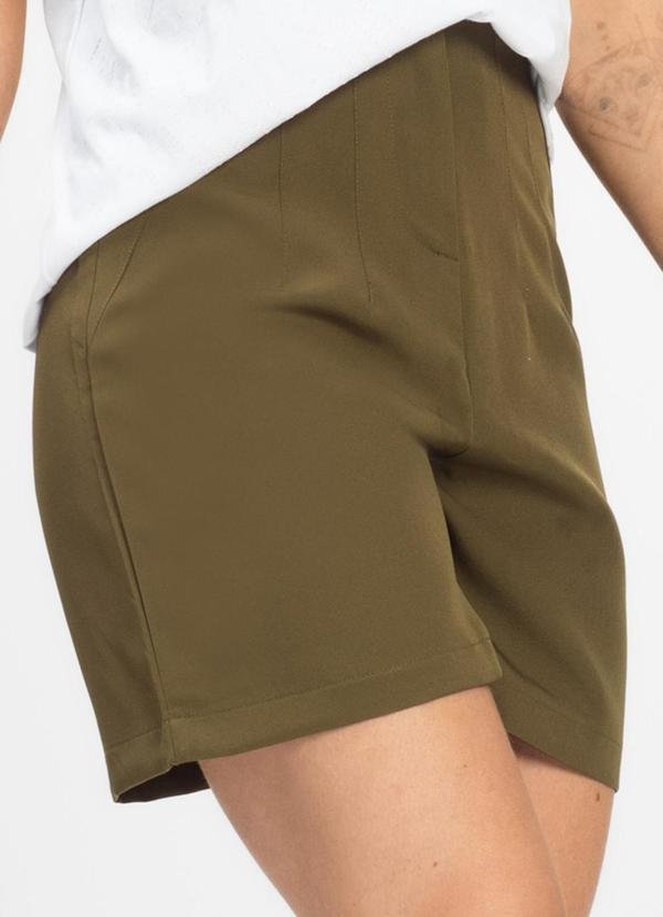 Imagem principal Shorts Alfaiataria Cós Reto Renaluci Verde Rovitex Rovitex