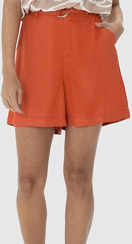 Imagem principal Shorts Terracota Alfaiataria em Crepe Enfim Enfim