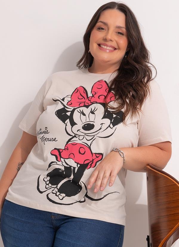 Imagem principal Blusa Minnie Mouse Bege Disney Disney