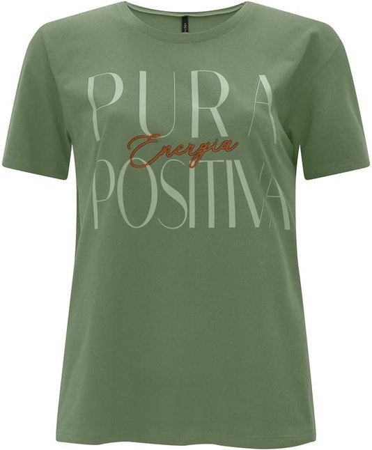 Imagem principal Camiseta D Regular em Meia Malha Penteada Verde Lunender Lunender