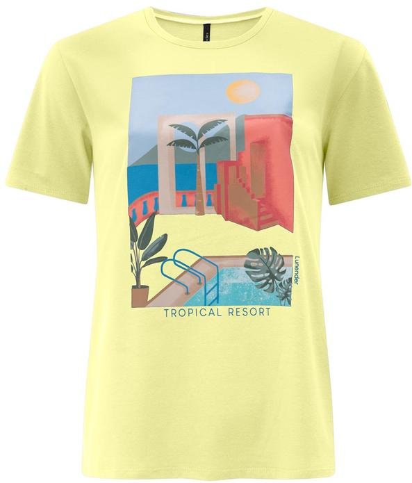 Imagem principal Camiseta Feminina D Amarelo Lunender Lunender