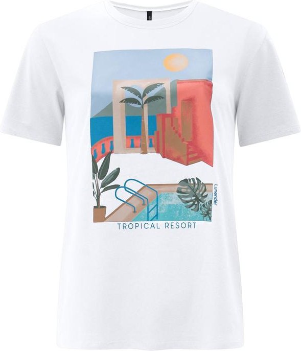 Imagem principal Camiseta Feminina D Branco Lunender Lunender